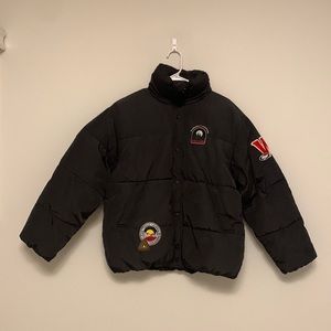 black h&m puffer jacket